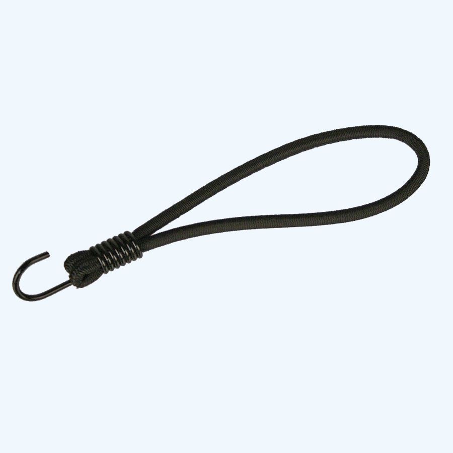 Snelspanner 6 mm met haak 25 cm