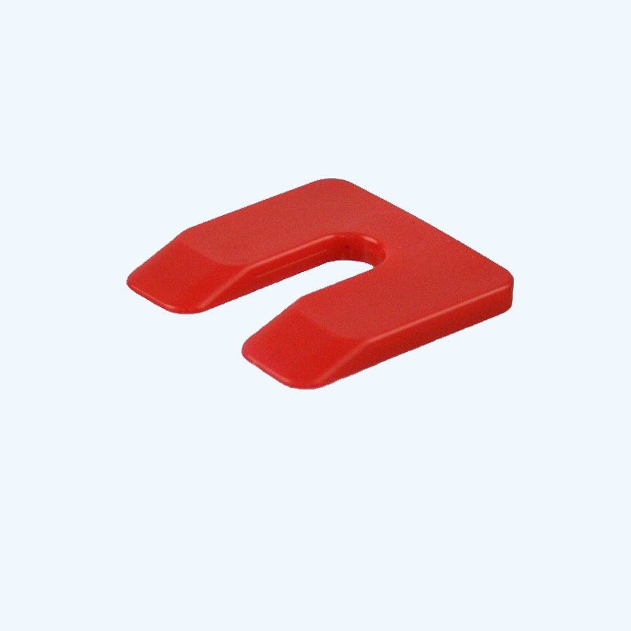 48 stuks uitvulplaatjes 5 x 47 mm rood (zakje)