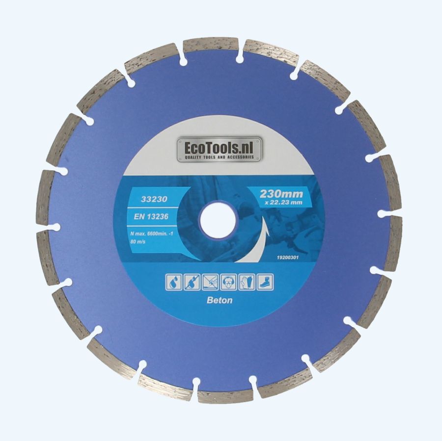Diamantschijf beton 230 mm (Eco-line) Diamantschijf beton 230 mm (Eco-line)