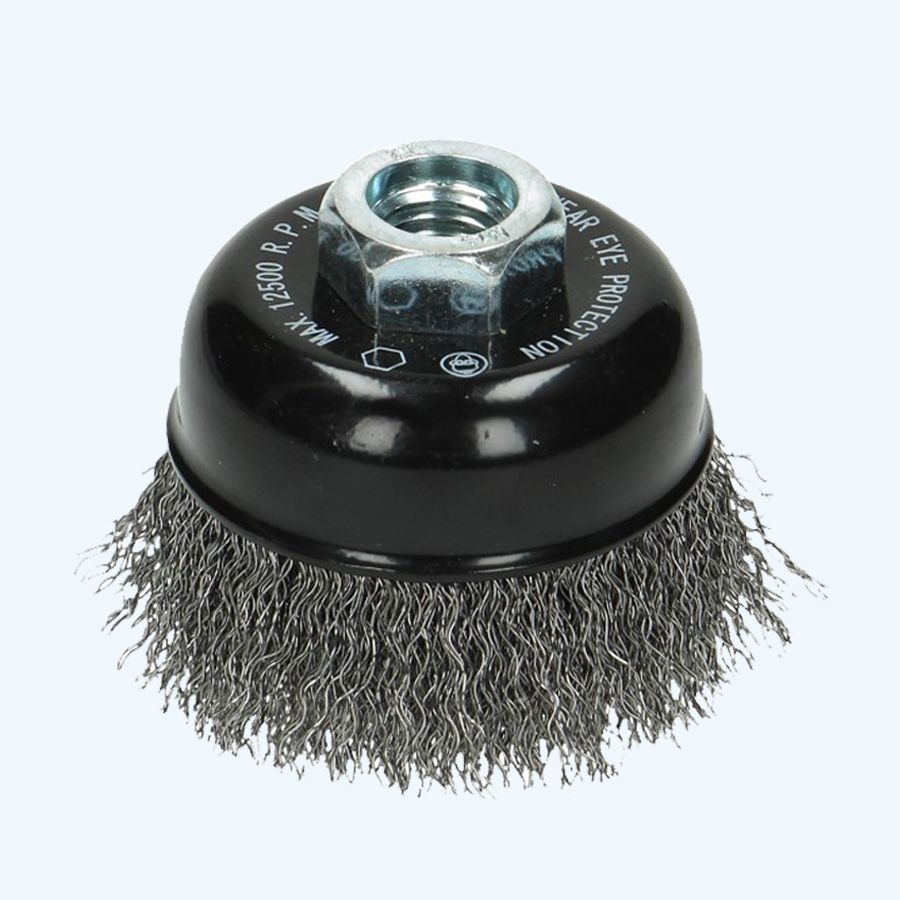 Komborstel gegolfde draad Ø65mm M14