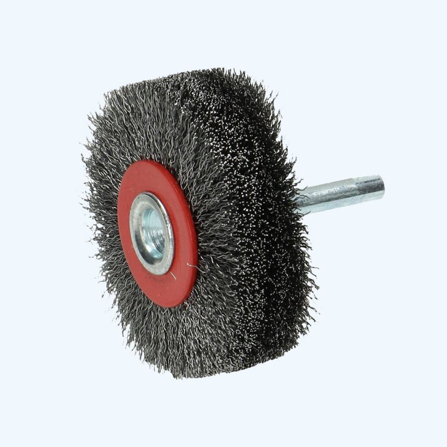 Radiale borstel gegolfde draad 60x18mm