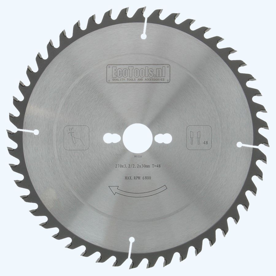 HM-zaagblad PROF 270 x 30 mm T=48 HM-zaagblad PROF 270 x 30 mm T=48