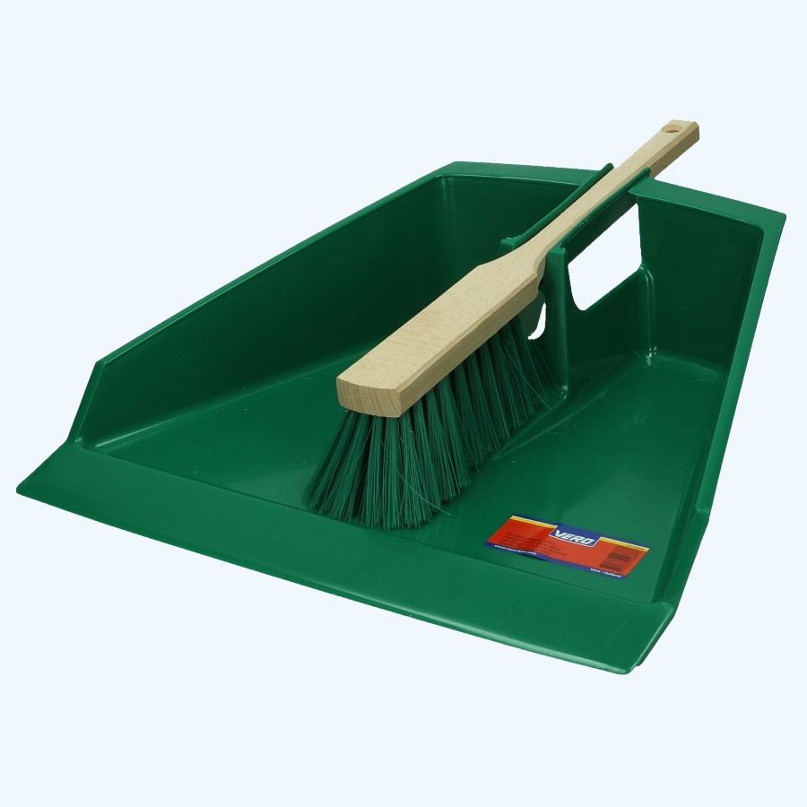 Stoffer lang + Blik groot (groen)