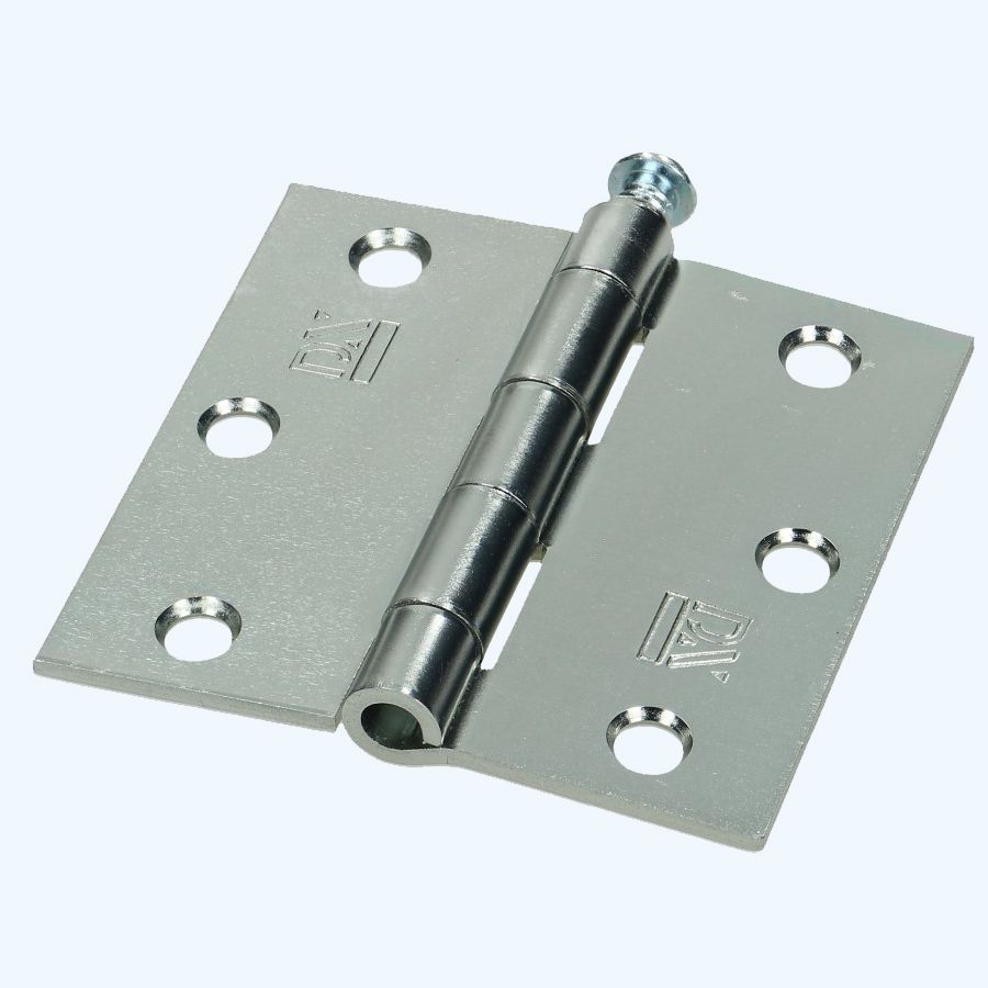Dulimex scharnier rechte hoeken, losse pen, staal 76 x 76 mm Dulimex scharnier rechte hoeken, losse pen, staal 76 x 76 mm