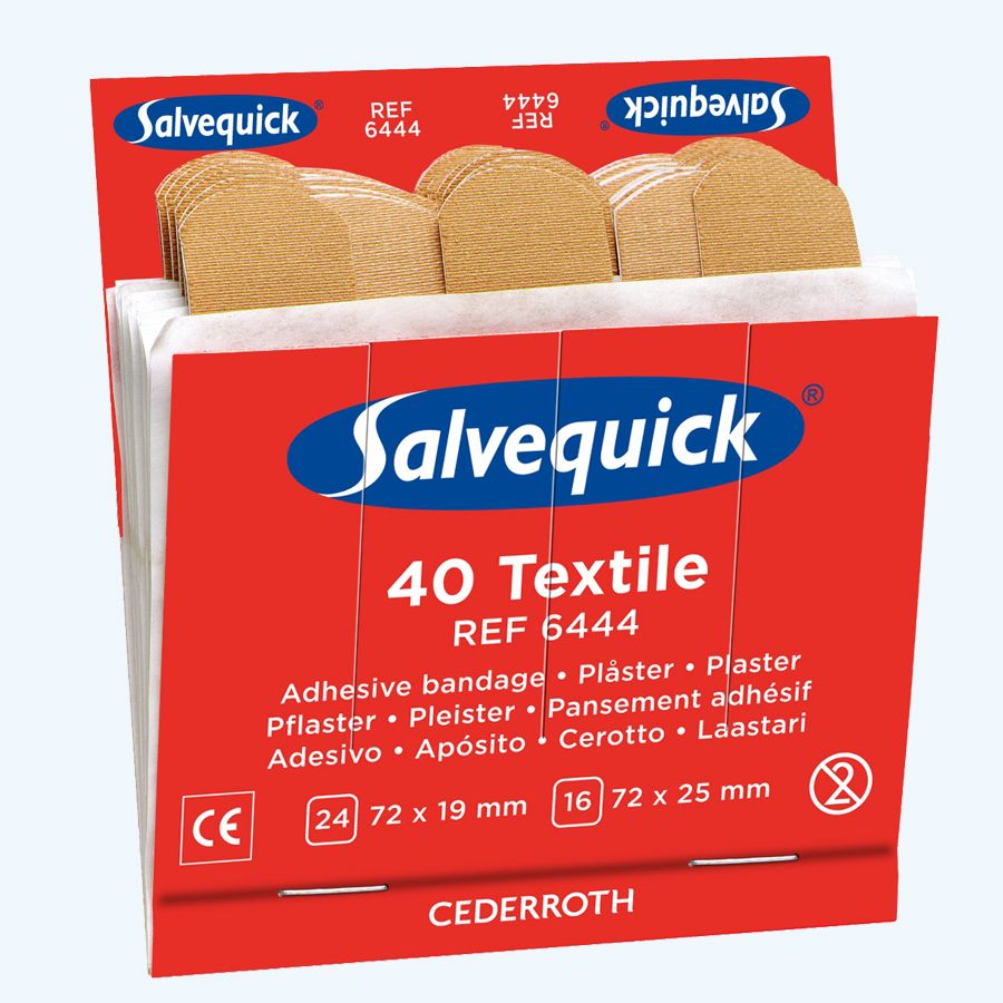 Salvequick navulling elastisch (doosje met 6 stuks) Salvequick navulling elastisch (doosje met 6 stuks)