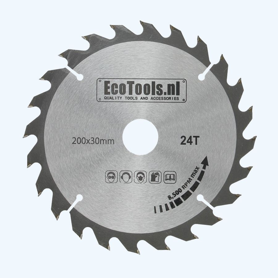 HM-zaagblad 200 x 30 mm T=24 (Eco-line) HM-zaagblad 200 x 30 mm T=24 (Eco-line)