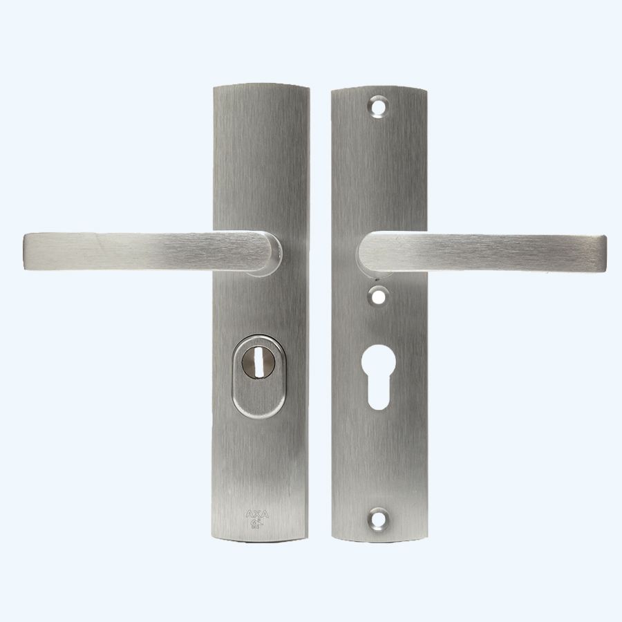 AXA veiligheidsbeslag PC72 SKG*** met kerntrekbeveiliging aluminium (kruk)