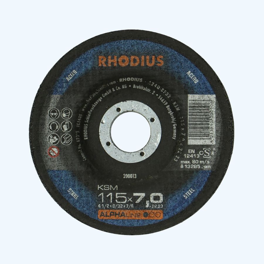 Afbraamschijf voor METAAL 115 x 7 x 22,23 mm