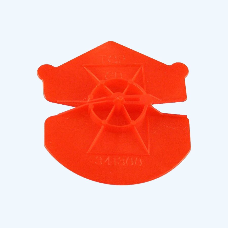 200 stuks universele isolatieclip rood