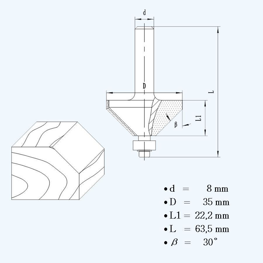 HM fasefrees 35 mm 30°