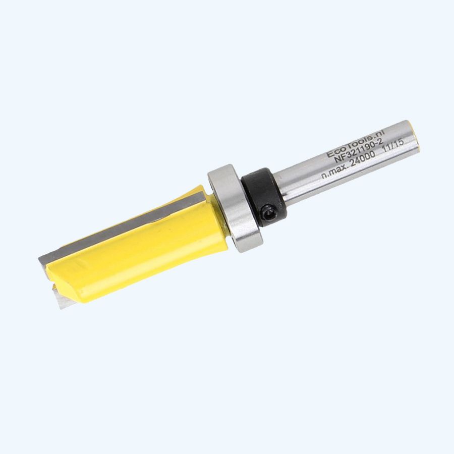 HM kantenfrees 19 x 38 mm met bovenlager