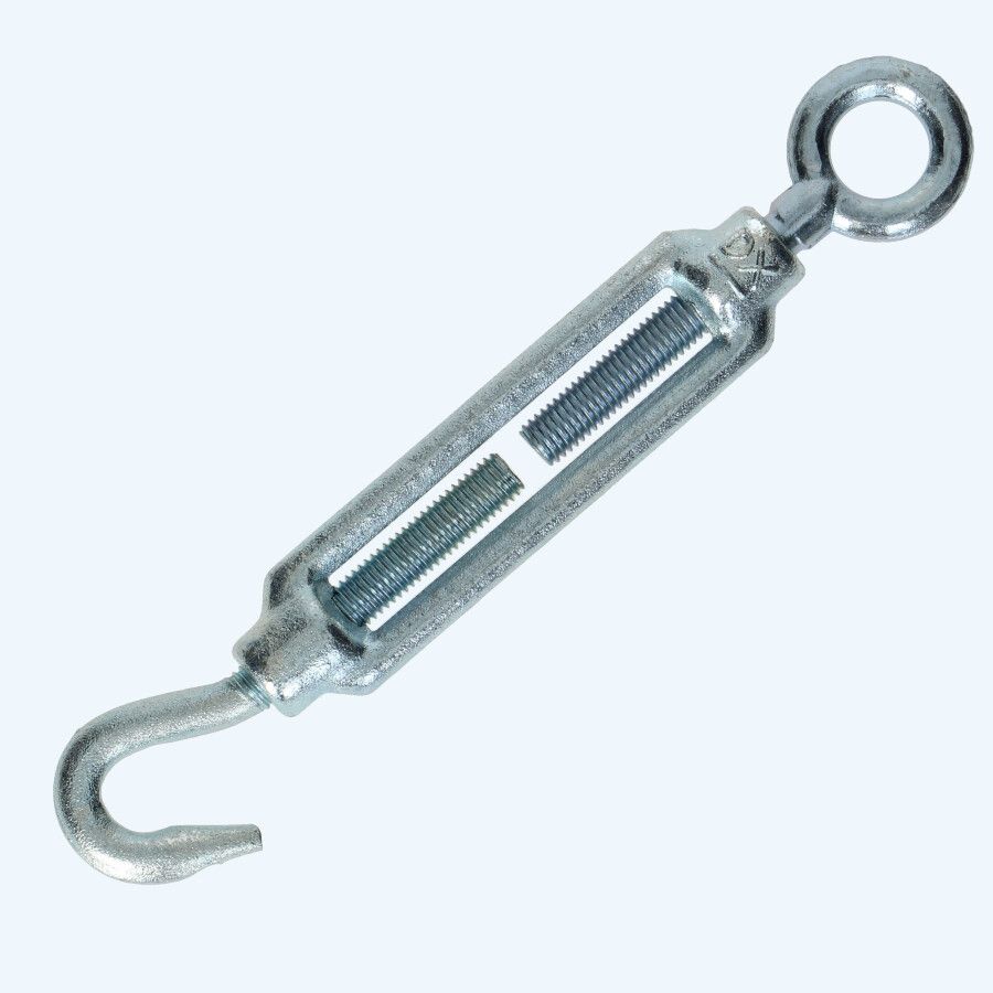 Spanschroef haak-oog 10 mm verzinkt