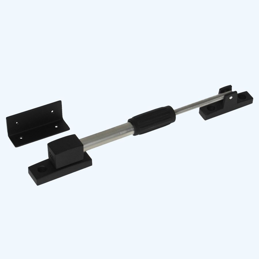 Telescopische raamuitzetter 225 - 295 mm RVS finish / zwart Telescopische raamuitzetter 225 - 295 mm RVS finish / zwart