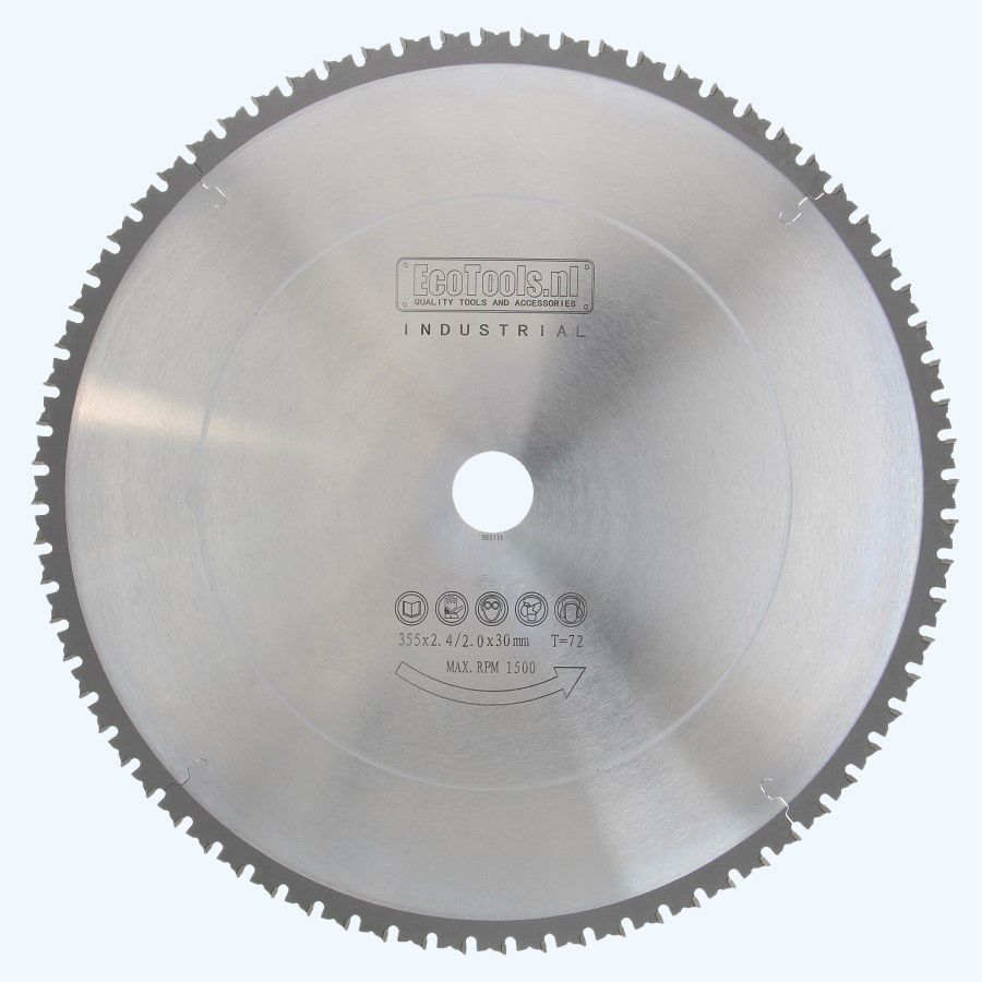 HM-zaagblad sandwichpanelen 355 x 30 mm T=72 HM-zaagblad sandwichpanelen 355 x 30 mm T=72