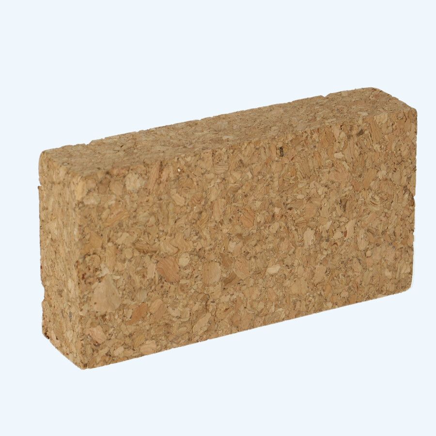 Schuurkurk recht model 2.5 x 11.5 x 6 cm Schuurkurk recht model 2.5 x 11.5 x 6 cm