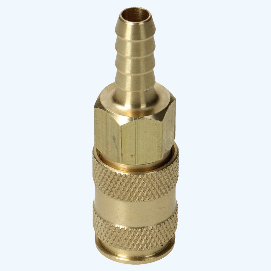 Universele snelkoppeling met slangpilaar 10 mm