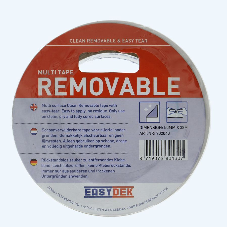 Stucloper tape 50 mm x 33 meter