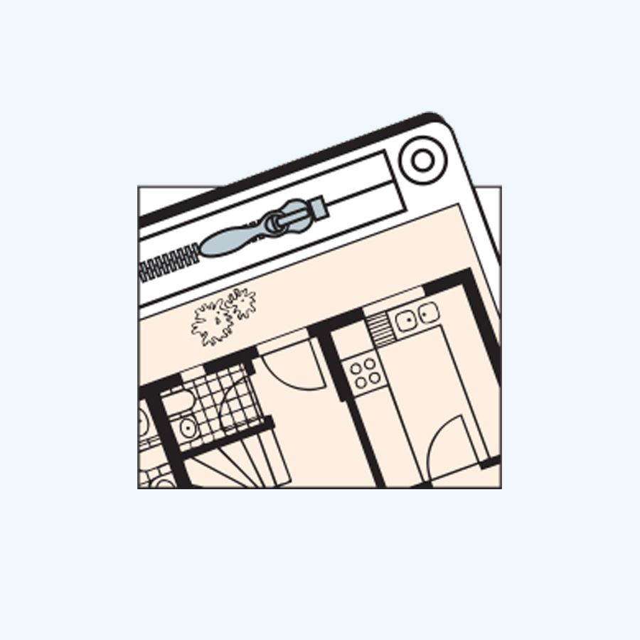 Tekeninghoes PVC 841 x 1189 mm Tekeninghoes PVC 841 x 1189 mm