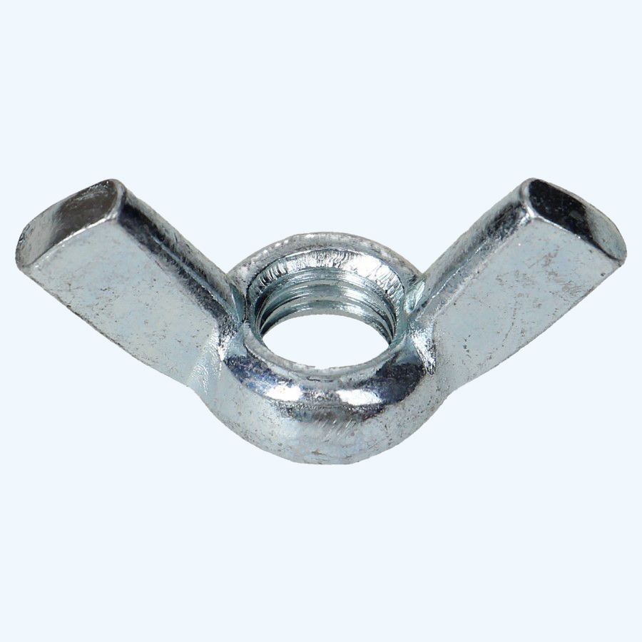100 stuks vleugelmoer verzinkt M10 100 stuks vleugelmoer verzinkt M10