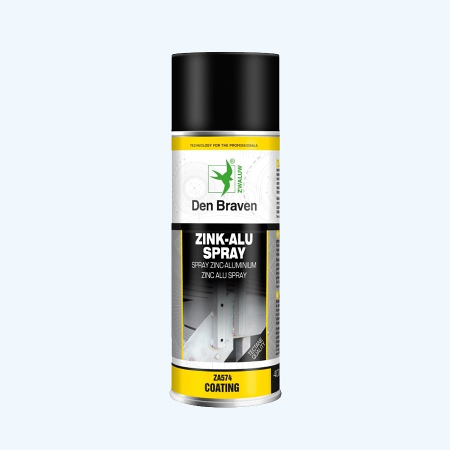 Zink-alu spray glans 400 ml (ZA-574) Zink-alu spray glans 400 ml (ZA-574)