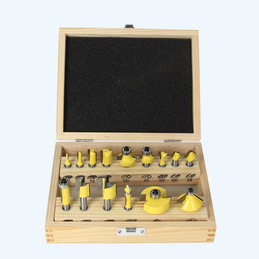 15-delige HM-freesset 15-delige HM-freesset