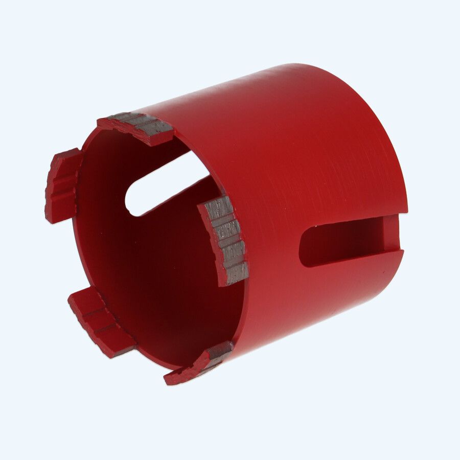 Diamant dozenboor abrasief 82 mm - 10 mm segmenthoogte Diamant dozenboor abrasief 82 mm - 10 mm segmenthoogte