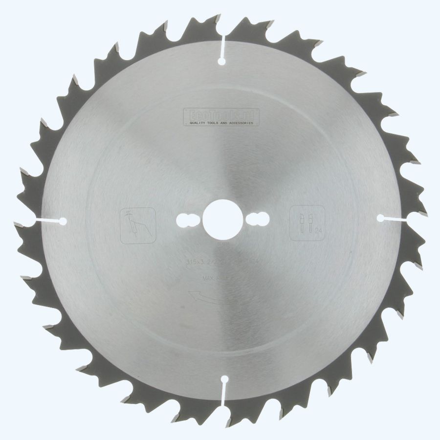 HM-zaagblad PROF 315 x 30 mm T=24 HM-zaagblad PROF 315 x 30 mm T=24