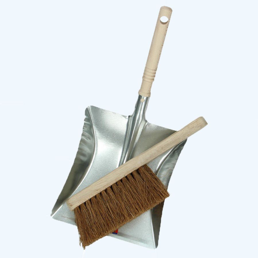 Stofblik gegalvaniseerd + handveger kokos Stofblik gegalvaniseerd + handveger kokos