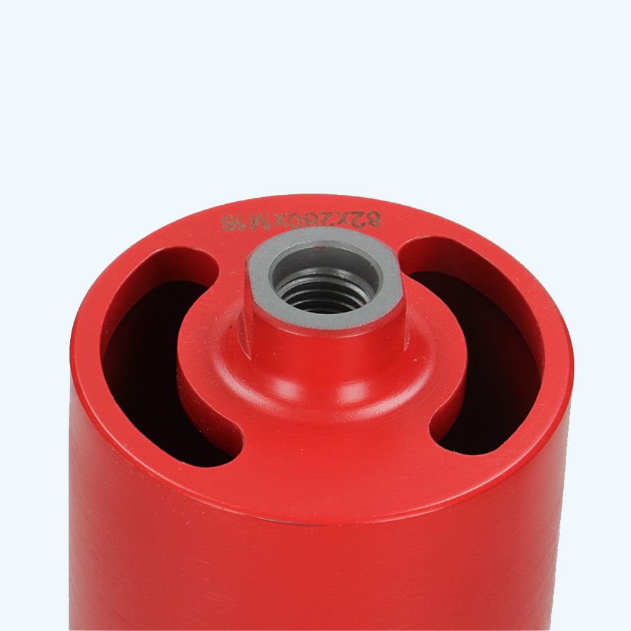 Diamantboor droog 82 x 280 mm met afzuigopeningen Diamantboor droog 82 x 280 mm met afzuigopeningen