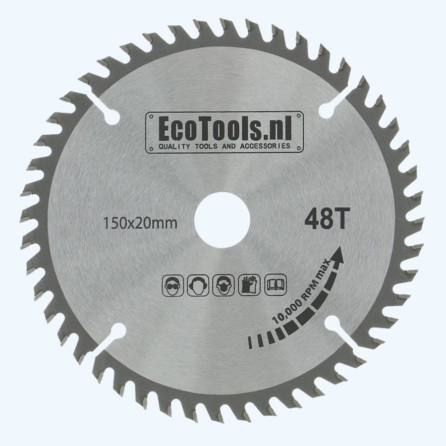 HM-zaagblad 150 x 20 mm T=48 (Eco-line) HM-zaagblad 150 x 20 mm T=48 (Eco-line)