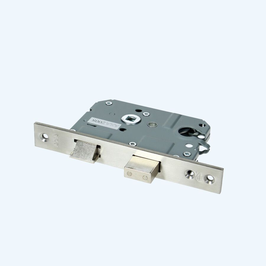 AXA Veiligheidsinsteek dag-nachtslot PC55 SKG** RVS (voorplaat recht) AXA Veiligheidsinsteek dag-nachtslot PC55 SKG** RVS (voorplaat recht)