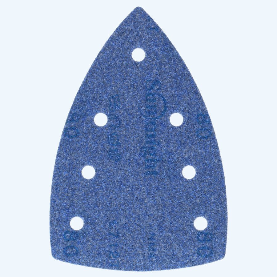 Ceramic schuurpapier 100 x 150 mm K180, 7 stofgaten Ceramic schuurpapier 100 x 150 mm K180, 7 stofgaten