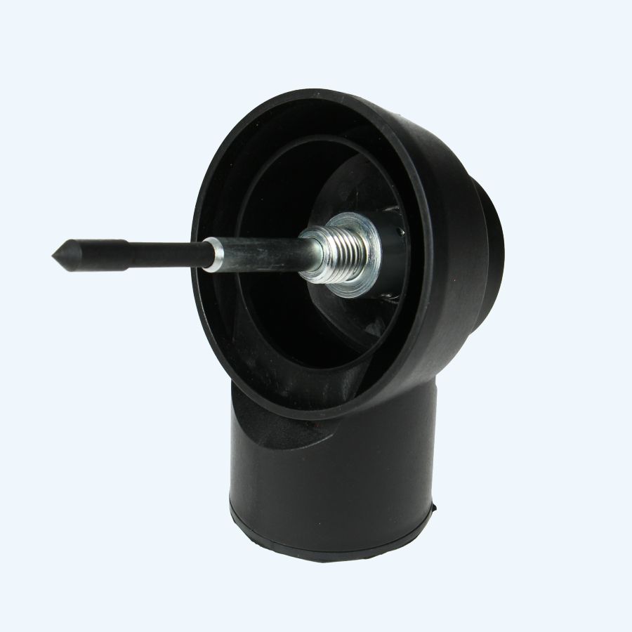 Stofafzuiging dozenboor M16 Stofafzuiging dozenboor M16