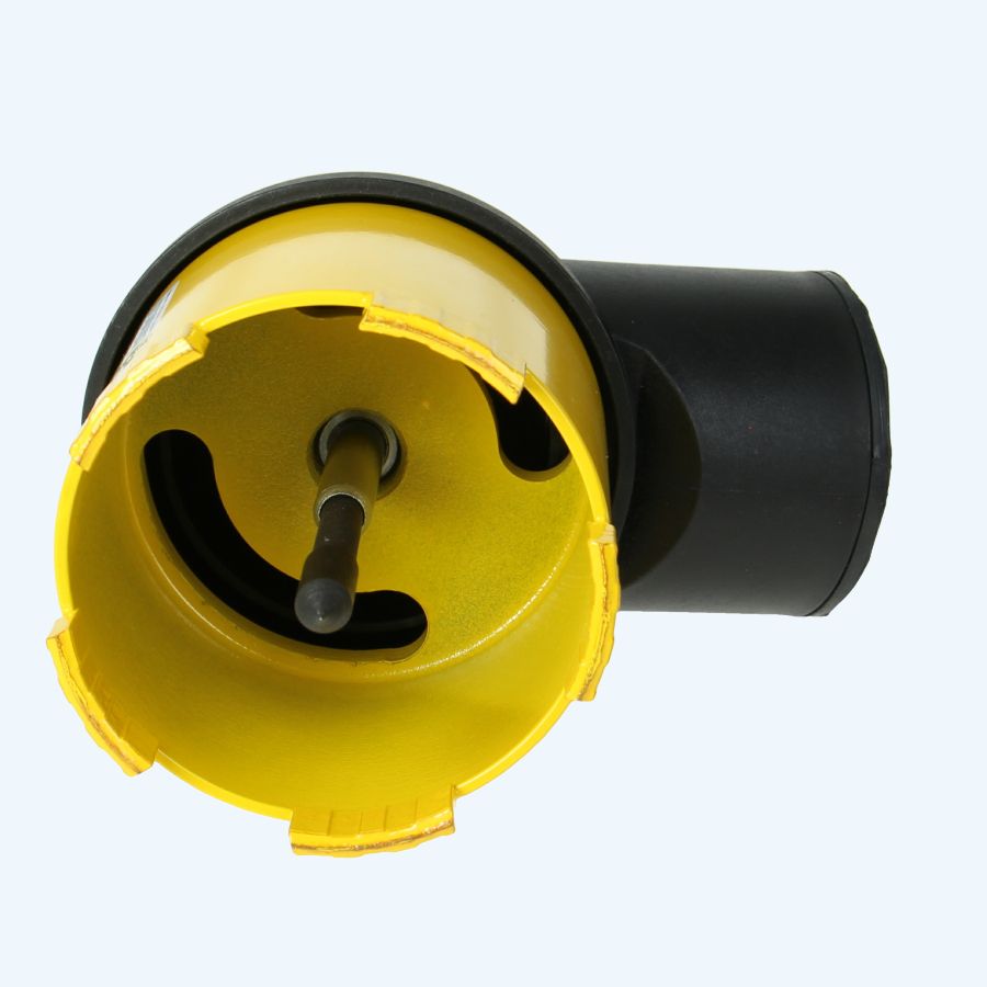 Stofafzuiging dozenboor M16 Stofafzuiging dozenboor M16