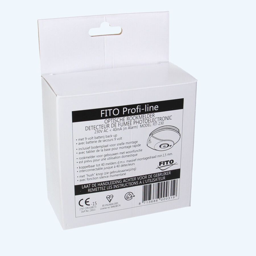 Optische rookmelder FIT-230 Optische rookmelder FIT-230