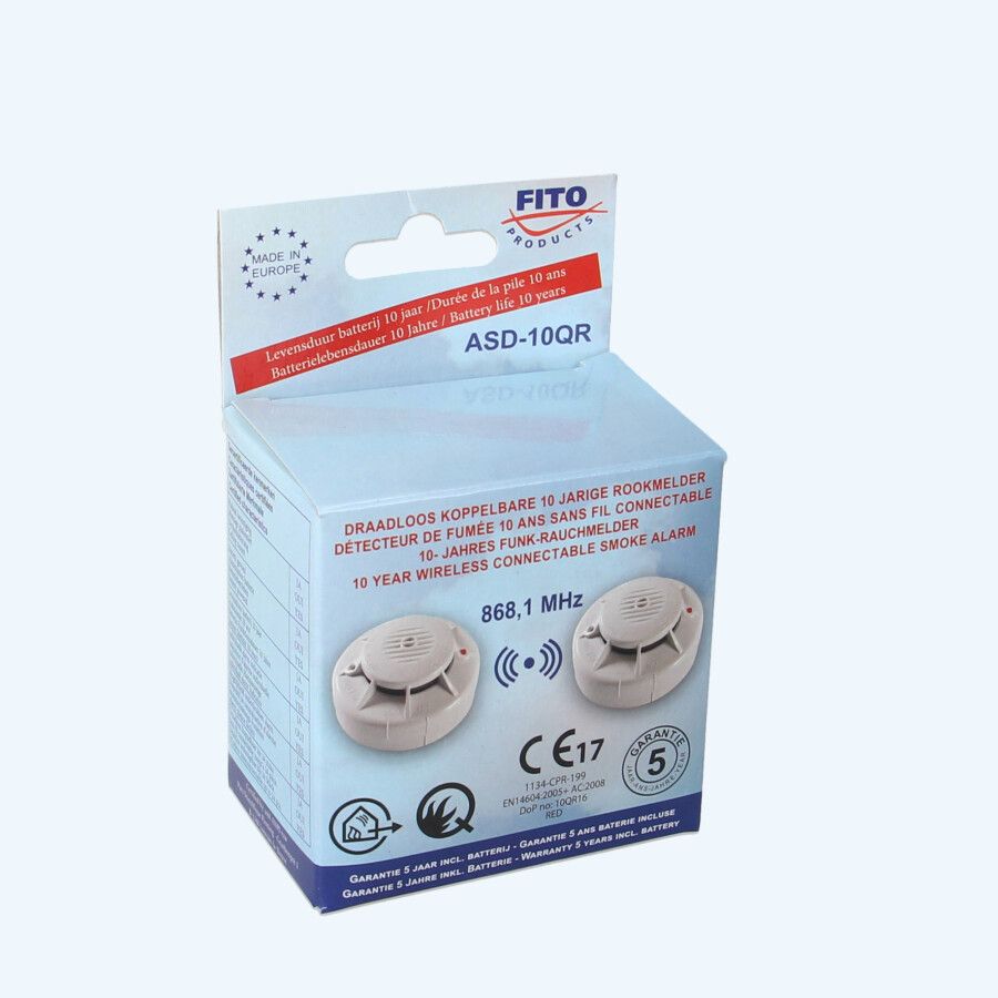 Optische rookmelder ASD-10QR Optische rookmelder ASD-10QR