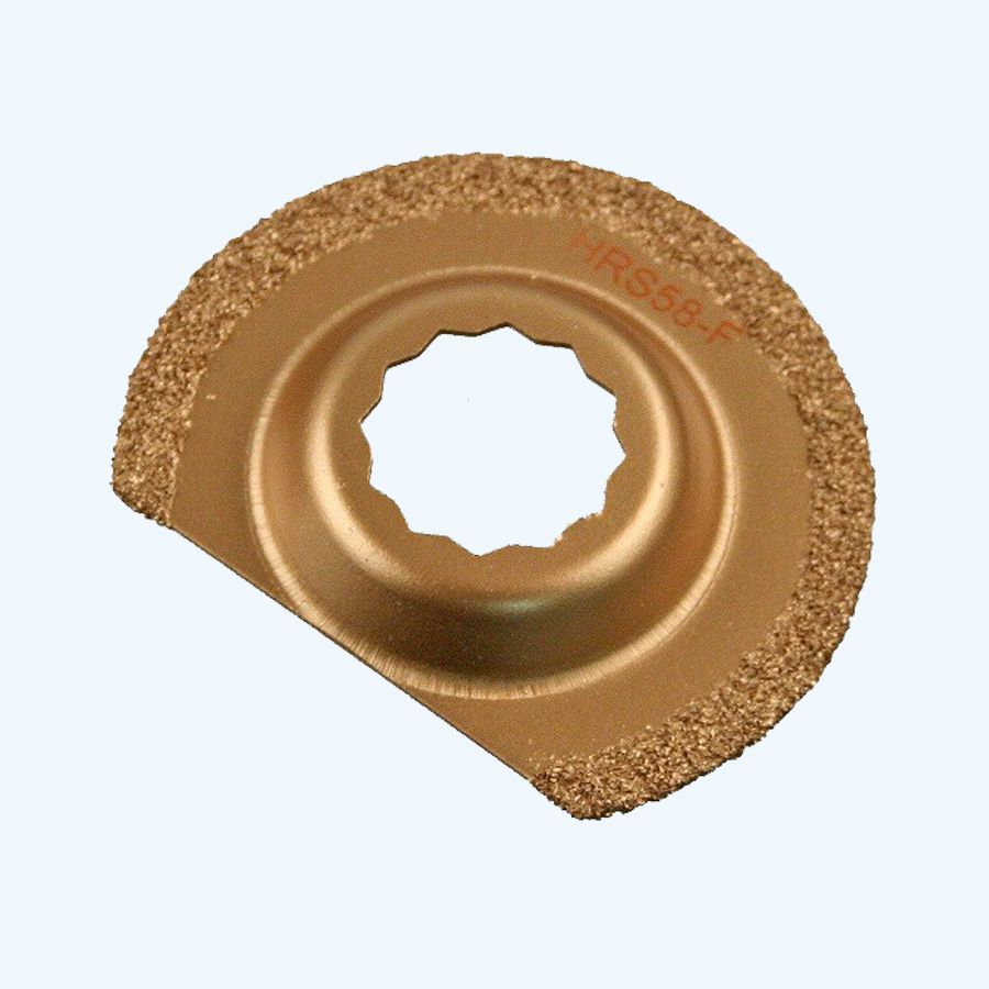 Multitool halfrond gebogen carbide zaagblad type HRS58-F Multitool halfrond gebogen carbide zaagblad type HRS58-F