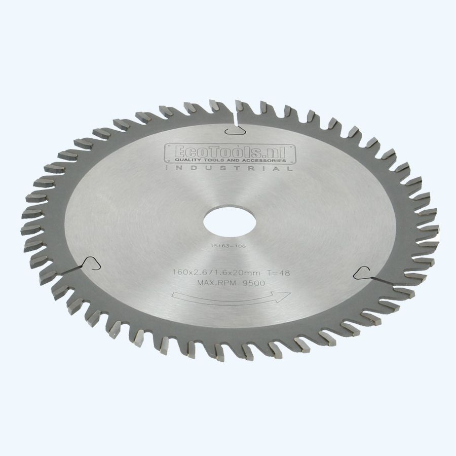 HM-zaagblad Industrial 160 x 20 mm T=48 HM-zaagblad Industrial 160 x 20 mm T=48