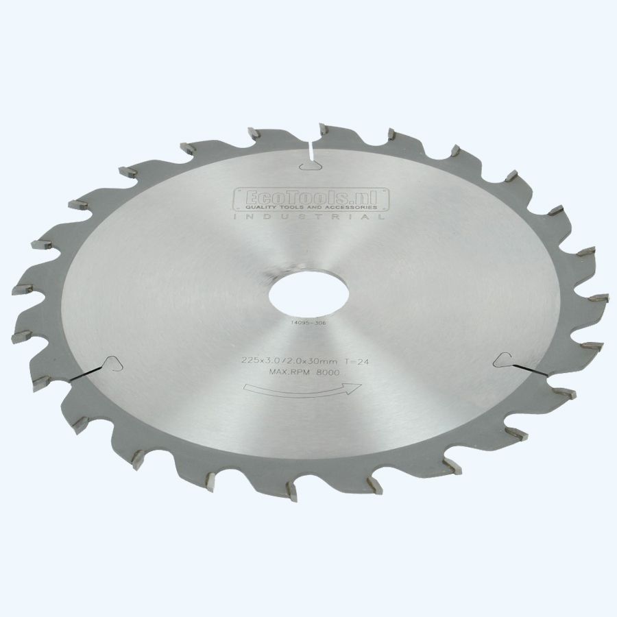 HM-zaagblad Industrial 225 x 30 mm T=24 HM-zaagblad Industrial 225 x 30 mm T=24