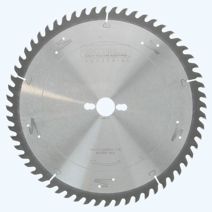 HM-zaagblad Industrial 335 x 30 mm T=60 HM-zaagblad Industrial 335 x 30 mm T=60
