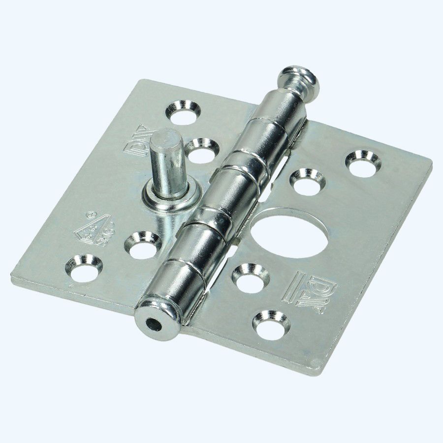 Dulimex kogellagerscharnier rechte hoeken, SKG, staal 76 x 76 mm Dulimex kogellagerscharnier rechte hoeken, SKG, staal 76 x 76 mm