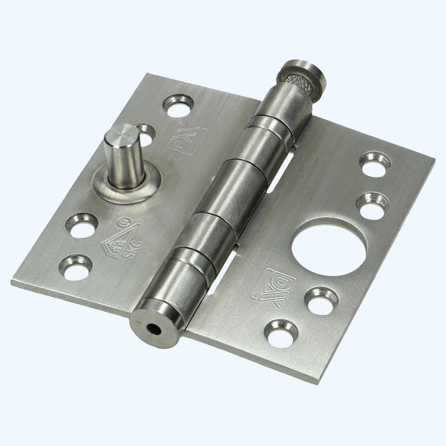 Dulimex kogellagerscharnier rechte hoeken, SKG, RVS 89 x 89 mm Dulimex kogellagerscharnier rechte hoeken, SKG, RVS 89 x 89 mm