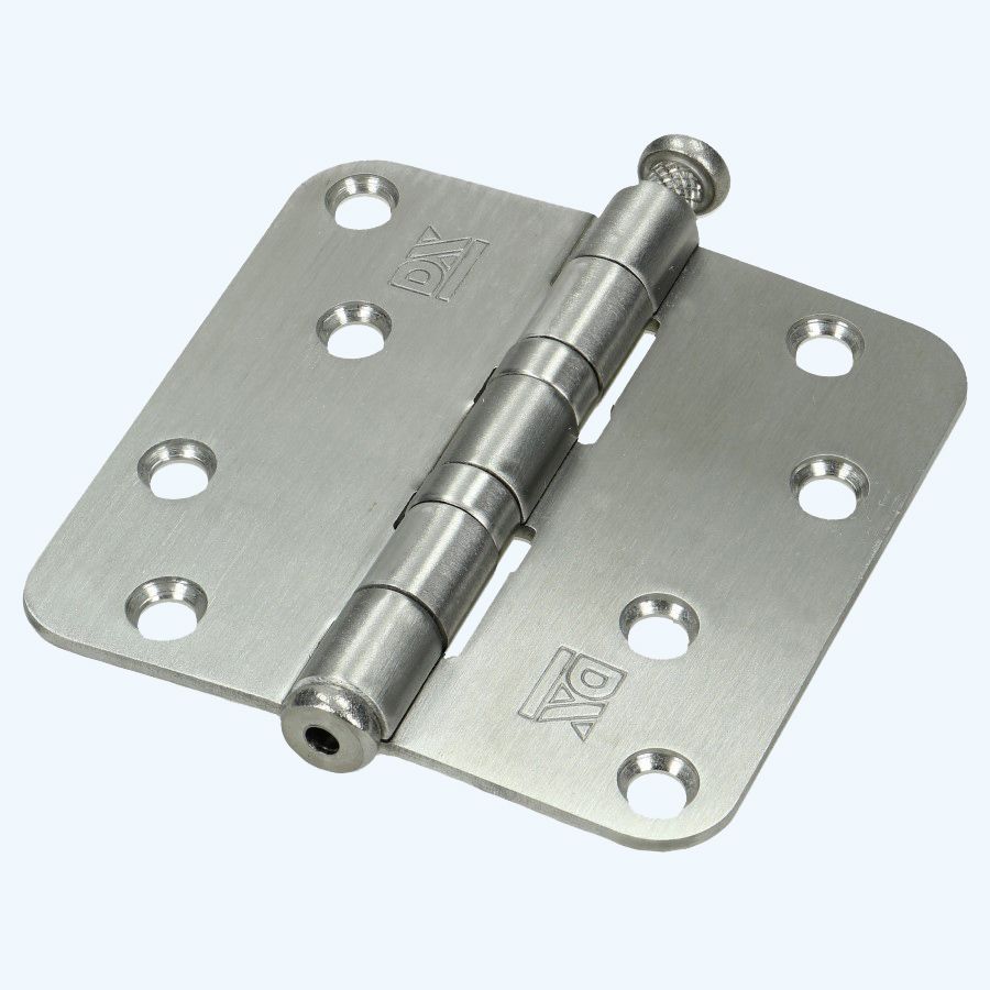 Dulimex kogellagerscharnier ronde hoeken, RVS 89 x 89 mm Dulimex kogellagerscharnier ronde hoeken, RVS 89 x 89 mm