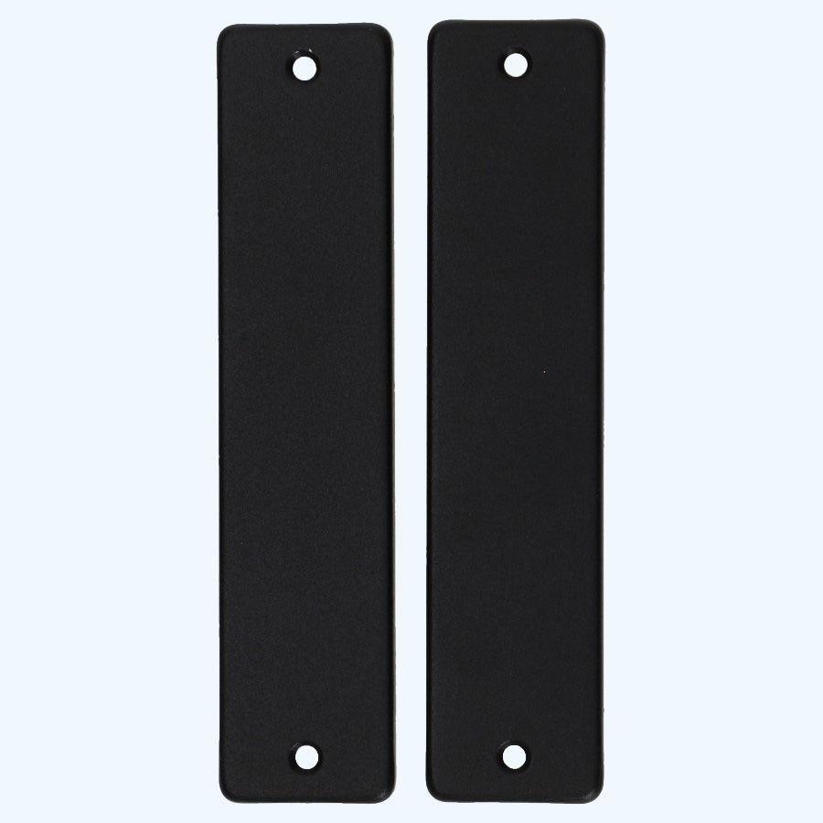 Kortschild blind zwart Kortschild blind zwart