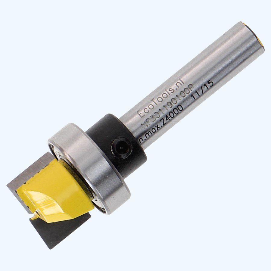 HM kantenfrees 19 x 10 mm met bovenlager HM kantenfrees 19 x 10 mm met bovenlager