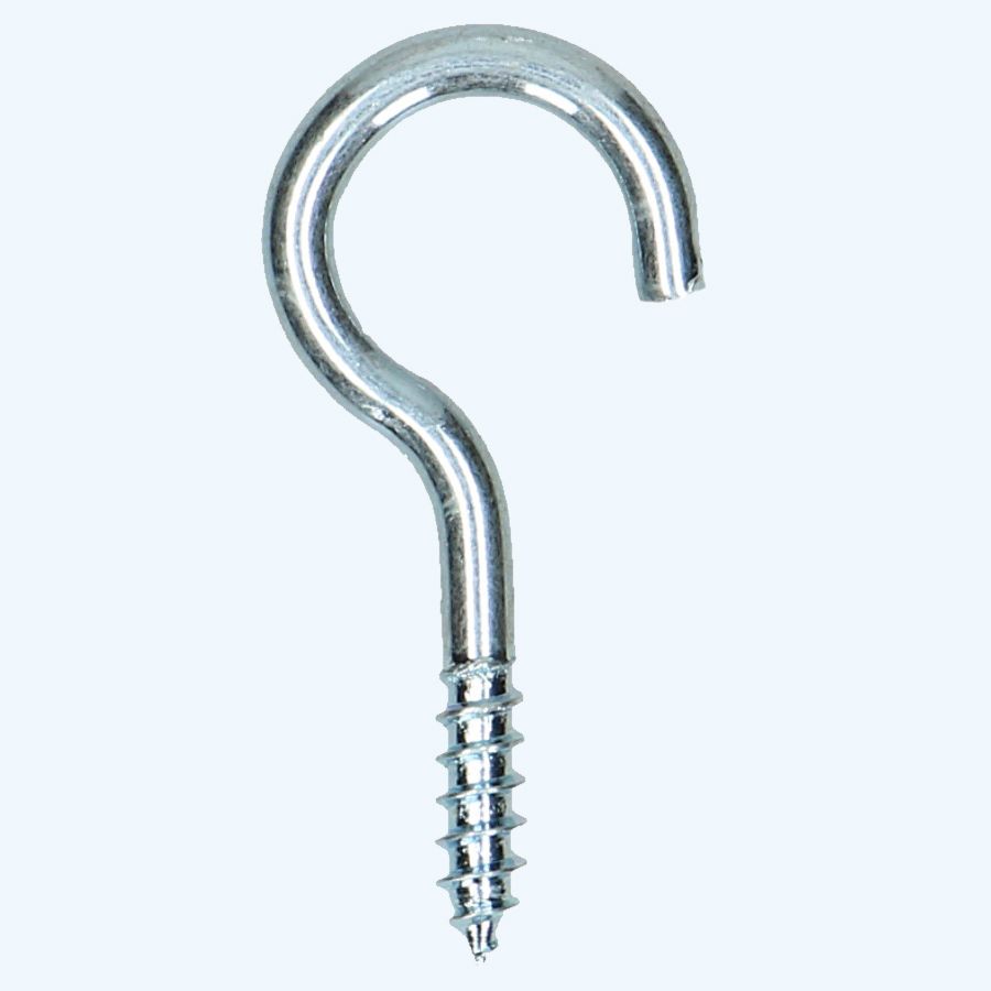 20 stuks ooghaak verzinkt 4,0 x 55 mm 20 stuks ooghaak verzinkt 4,0 x 55 mm