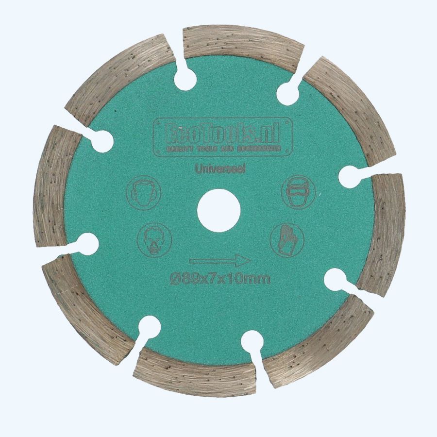 Precisie diamantschijf Universeel 89 x 10 mm Precisie diamantschijf Universeel 89 x 10 mm