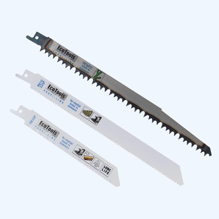 Reciprozaagbladen Set A Profi-line (3-delig) Reciprozaagbladen Set A Profi-line (3-delig)
