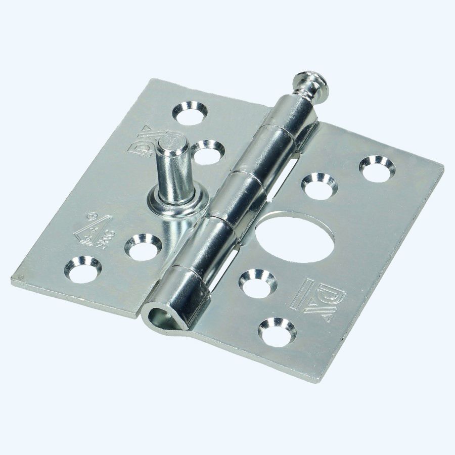 Dulimex scharnier rechte hoeken, losse pen, SKG, staal 76 x 76 mm Dulimex scharnier rechte hoeken, losse pen, SKG, staal 76 x 76 mm