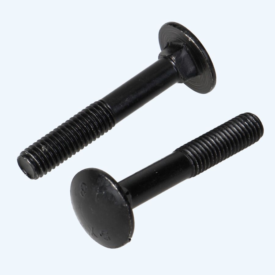 25 stuks slotbout M8 x 90 mm zwart 25 stuks slotbout M8 x 90 mm zwart